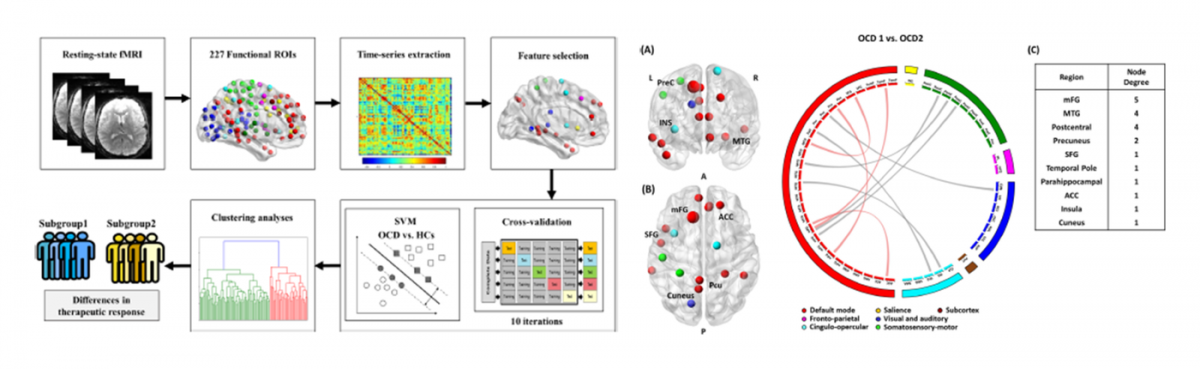 Data-driven subgroups of OCD defined by resting-state functional connectivity